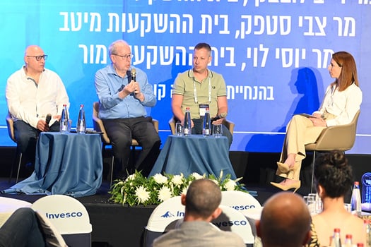 מימין לשמאל: הילה קורח, דייב לובצקי, צבי סטפק ויוסי לוי, צילום: מורג ביטן
